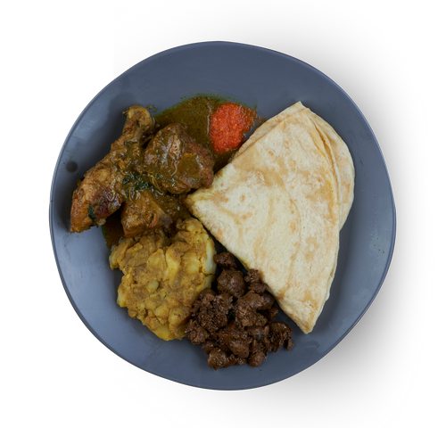 Roti kip lever – Grand Roopram Roti Restaurant